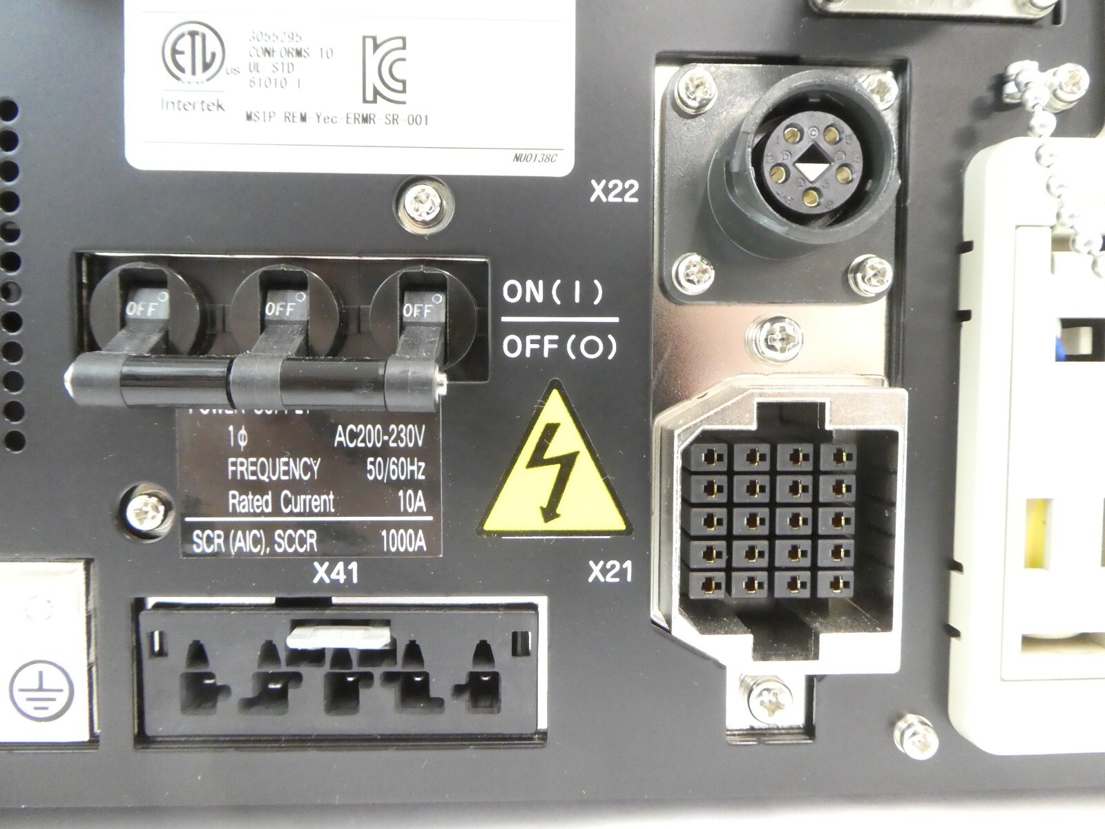 Yaskawa ERMR-AS00-B301-E1 Robot Controller Module CX80-001701-V2 SR100 Working