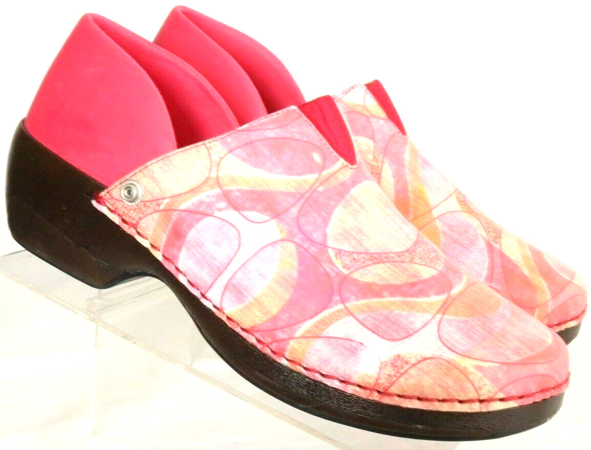 Rocky 4Eur Sole Pink Non Slip healthcare Nursing Clog shoes 42 Women's 11-11.5