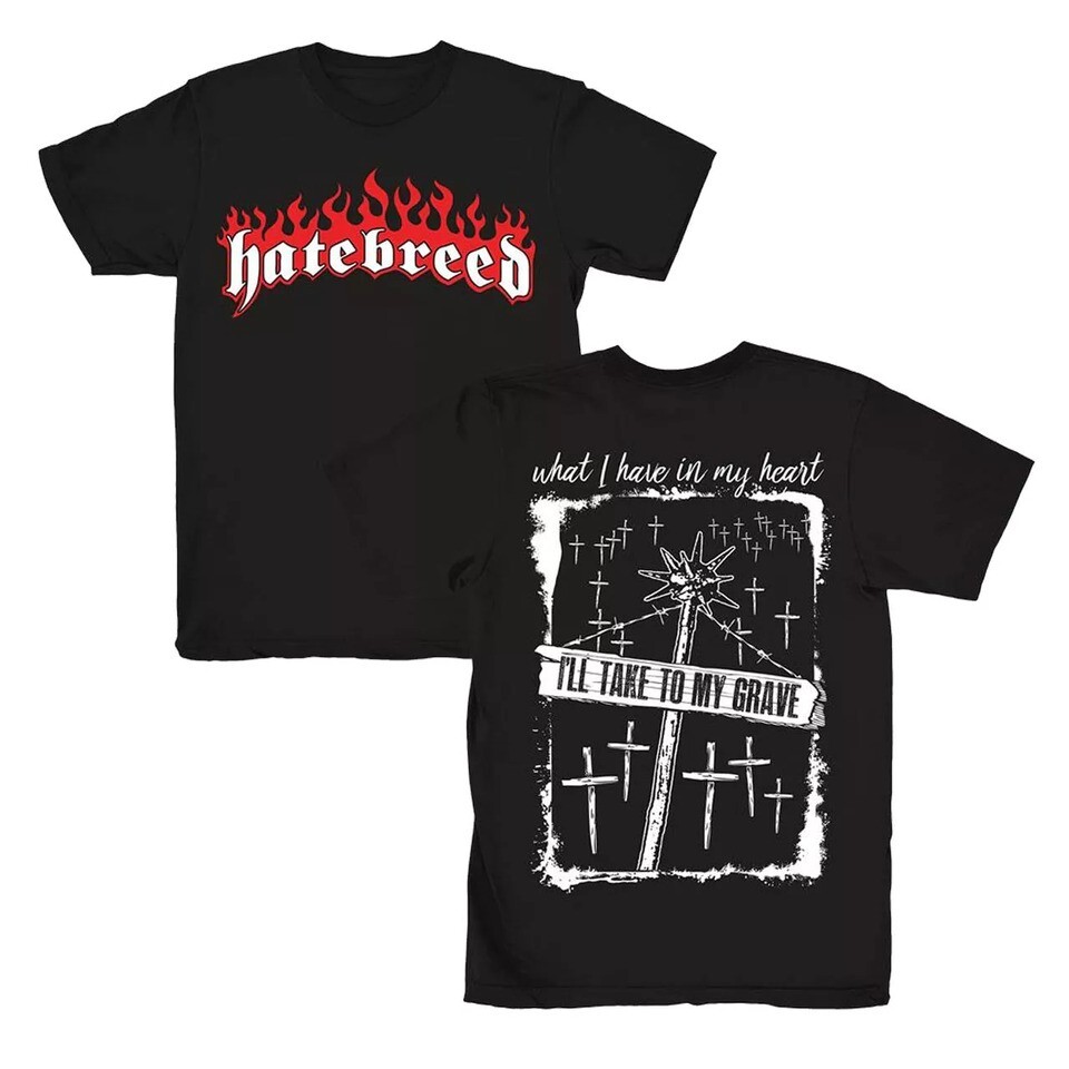 Hot Hatebreed Band Short Sleeve Twoside Black Size S-4XL T-Shirt HA048