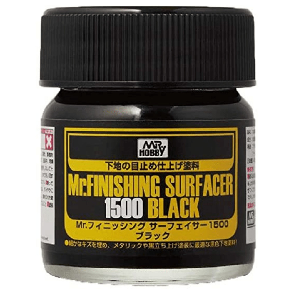 Mr Hobby Mr Finishing Surfacer Black 1500 - GUZSF288