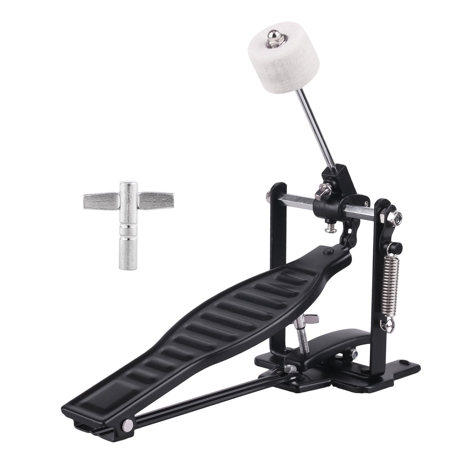 Drums Pedal Black Aluminum Alloy Children Rack Set Beater Stick Key Parts