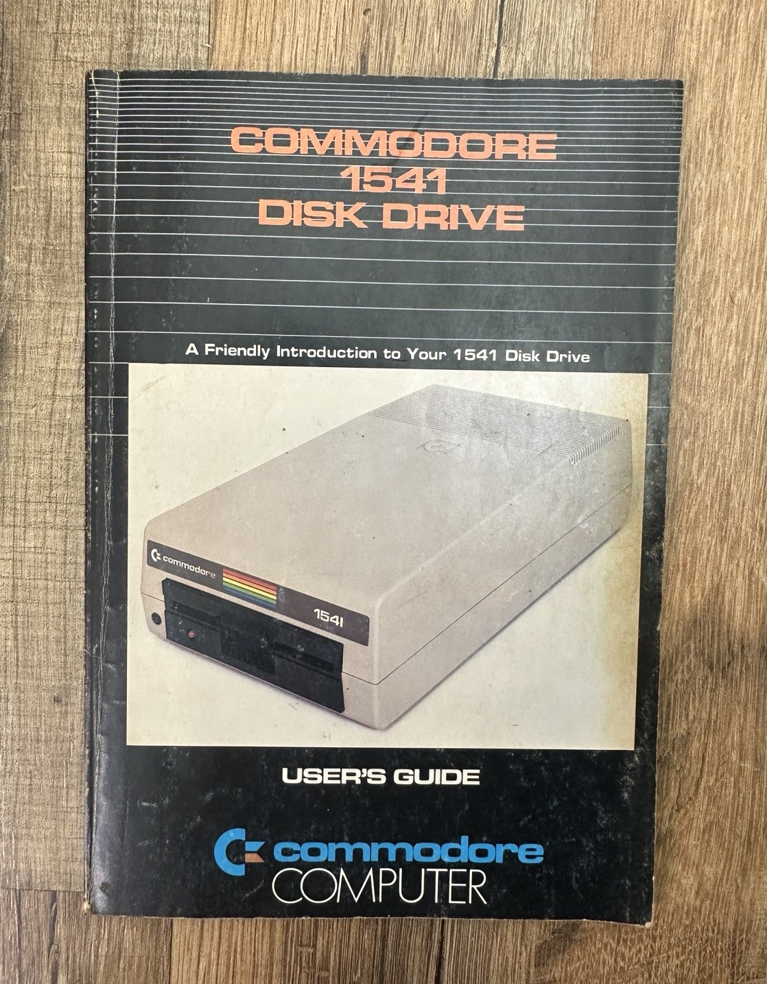 Commodore 1541 Disk Drive Users Guide Manual C64 128