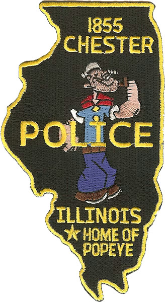 CHESTER POLICE DEPARTMENT SHOULDER PATCH: Popeye (1929)