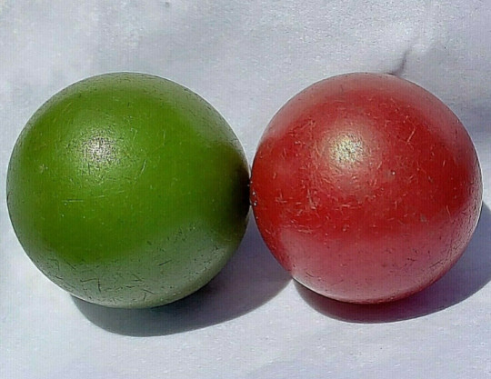 Vintage RARE Bakelite Billiard Cue Balls, Antique 3cm Pool Catalin Gaming Balls