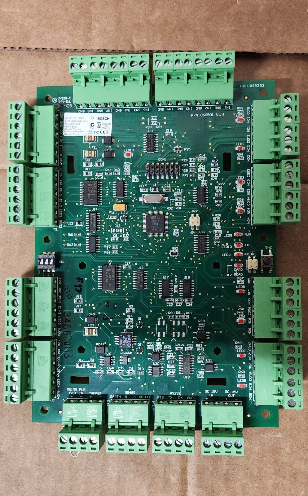 BOSCH API-AEC21-4WR Access Easy Controller 2.1 Reader Board - Wiegand