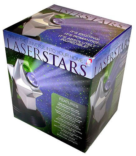 Laser Twilight Stars Projector Night Light Effect and Blue Cloud