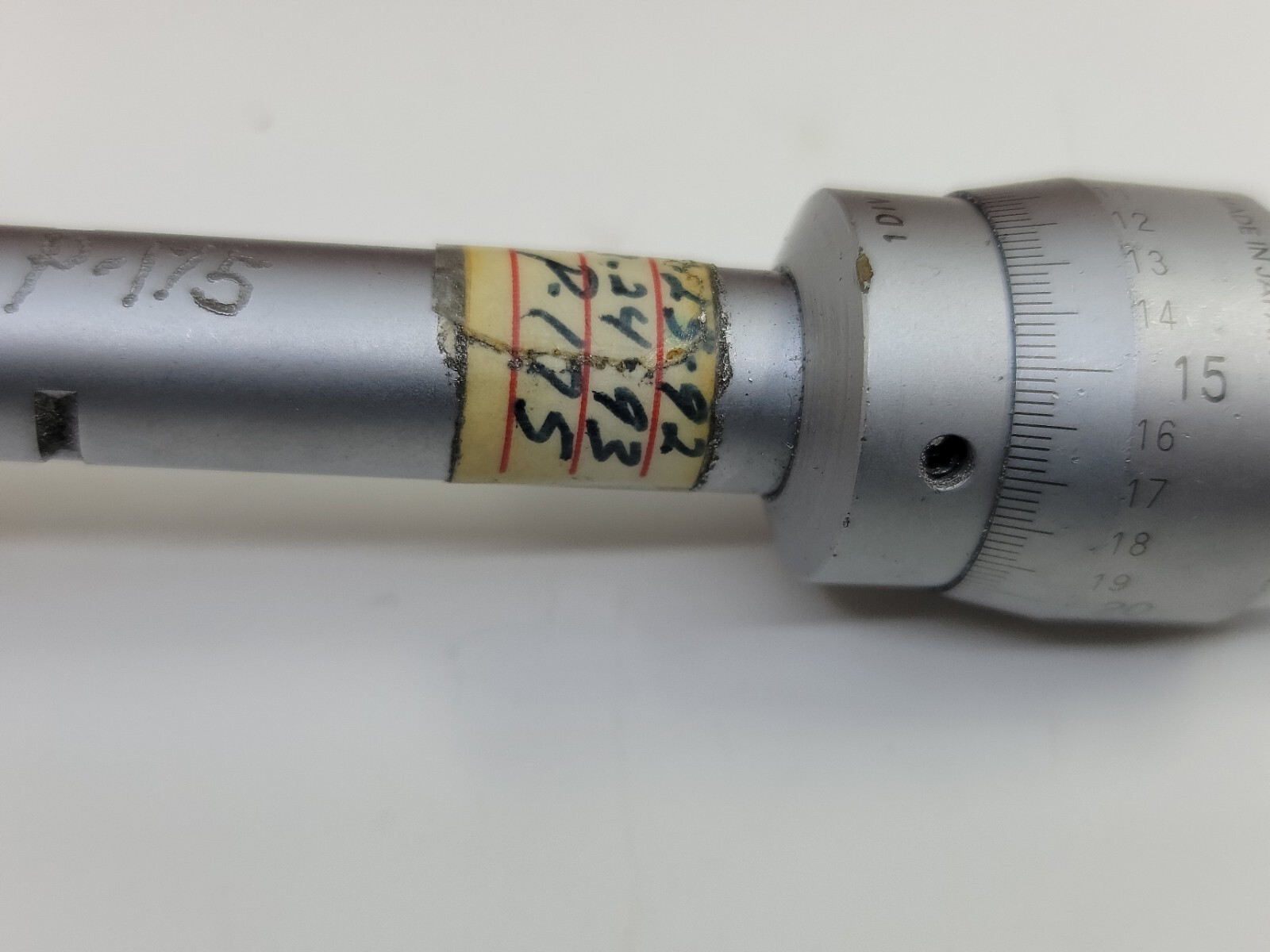Mitutoyo Holtest 368-204 Three Point / Two Point Internal Micrometer W/Box