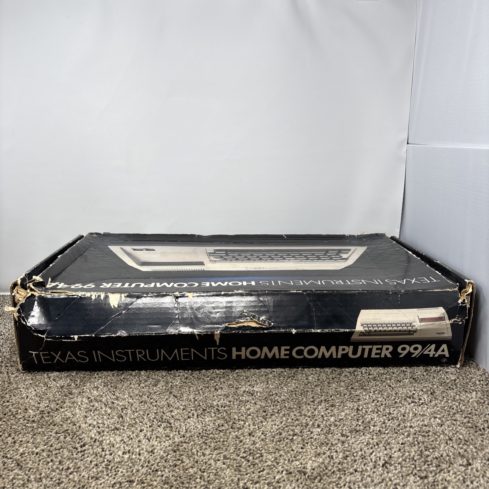 Texas Instruments TI-99/4A Home Computer In Box TESTED W Cables And Games