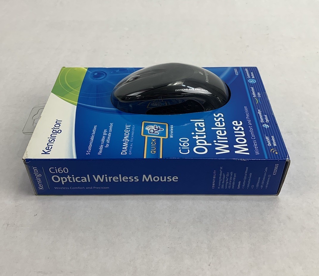 Kensington Ci60 K72258US Optical Wireless Mouse