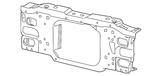 Genuine Ford Radiator Support Panel AL5Z-16138-A