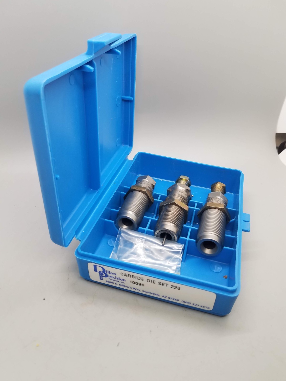 Dillon Precision Progressive 3 Die Set Carbide 223 10096