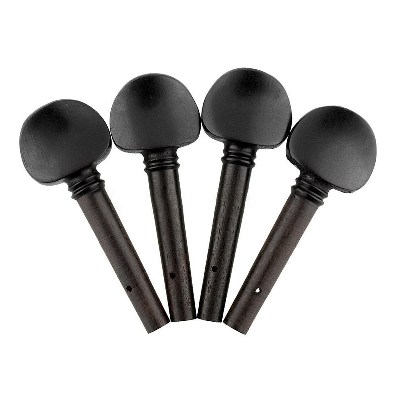 4 PCS Medium Violin Tuning Pegs String Instrument Replacement Accessories