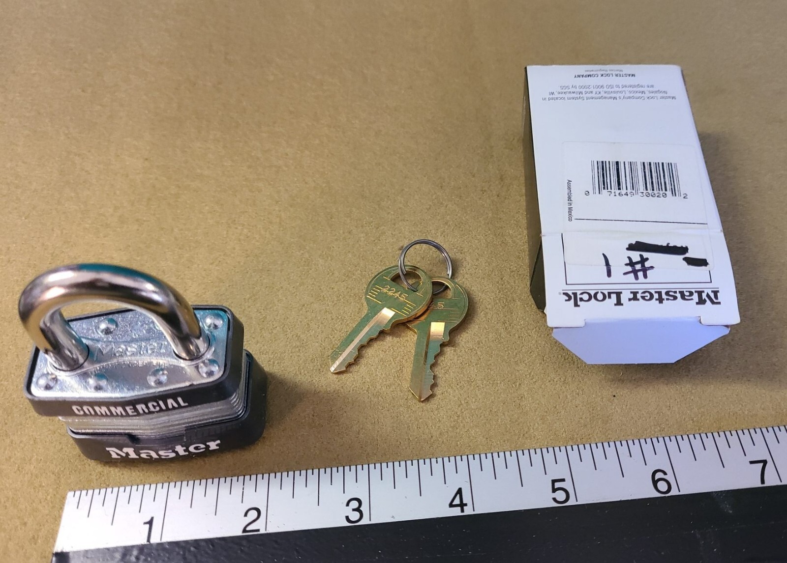 Master Lock no. 1 commercial padlock - New