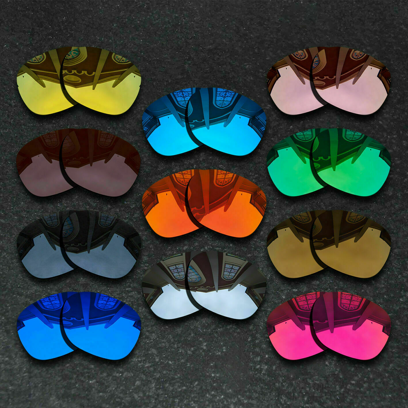 Polarized Replacement Lenses For-Oakley Latch-Variety Choices