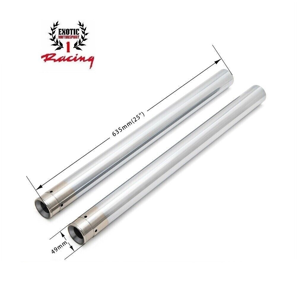 25'' Front Fork Tubes 46504-07 for Harley V-Rod Night-Rod VRSCD 07-11 49mm