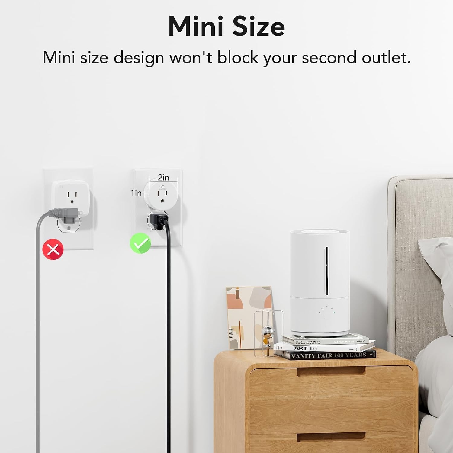 Alexa & Google Home Compatible Smart Plug - Remote Control with Timer Function