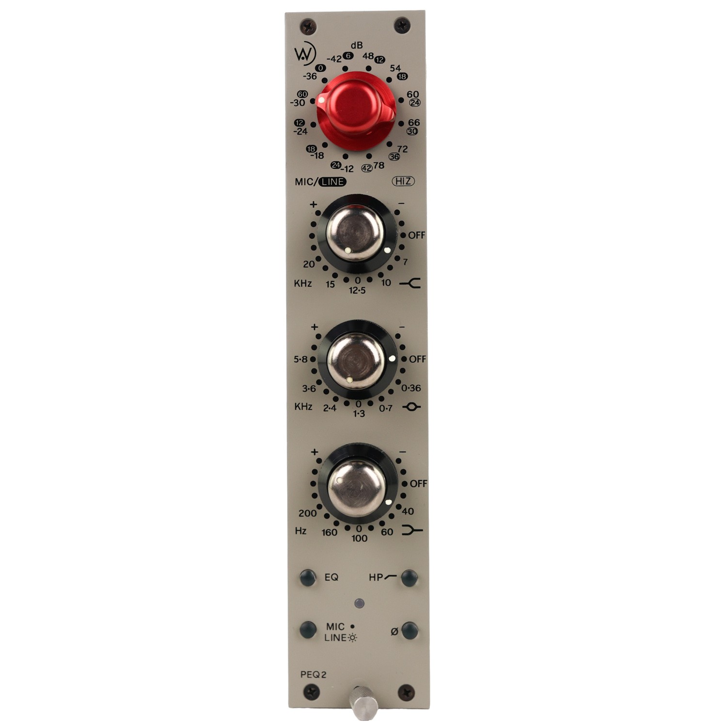 Wunder Audio PEQ2 Microphone Preamp/EQ Module #1503 (Used)
