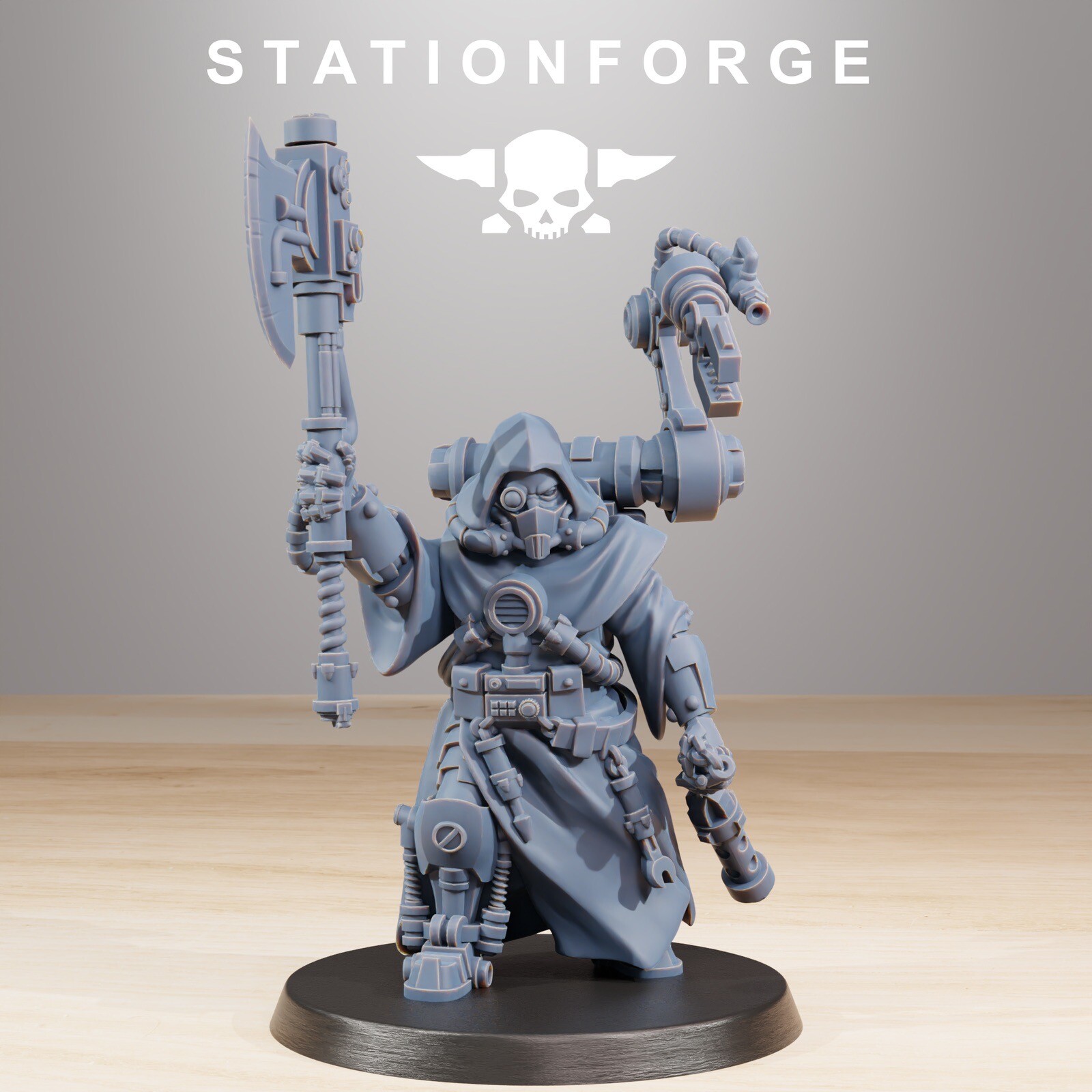 Scavengers Commander, Tech Adept, Mech Division, Station Forge