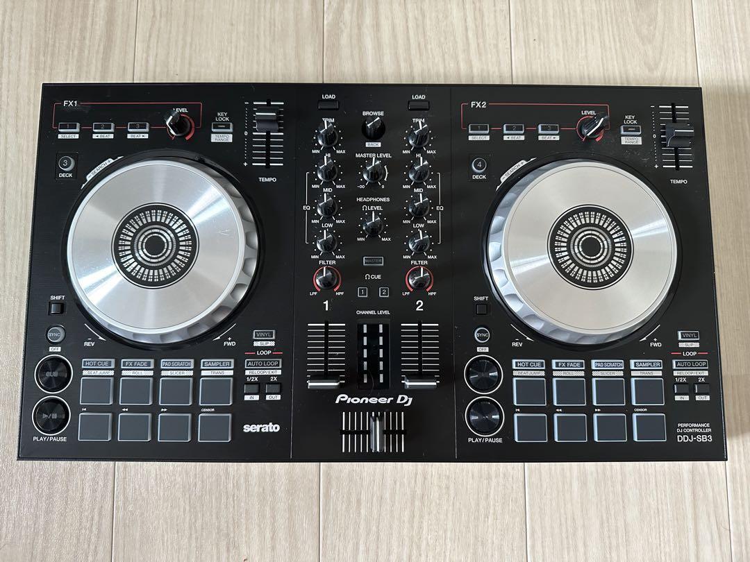 Pioneer DDJ-SB3 Black DJ Performance Digital Controller 2-Channel Dual Deck