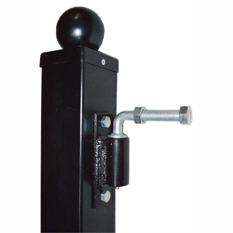 ALEKO Steel 5/8" Hinge J-Bolt For Driveway Gates With Bolts Nuts And Washers