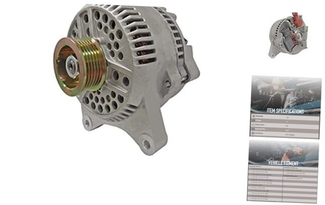 ֿNew Alternator Compatible With Ford 4.6 5.4 V8 6.8 V10 F-Series E