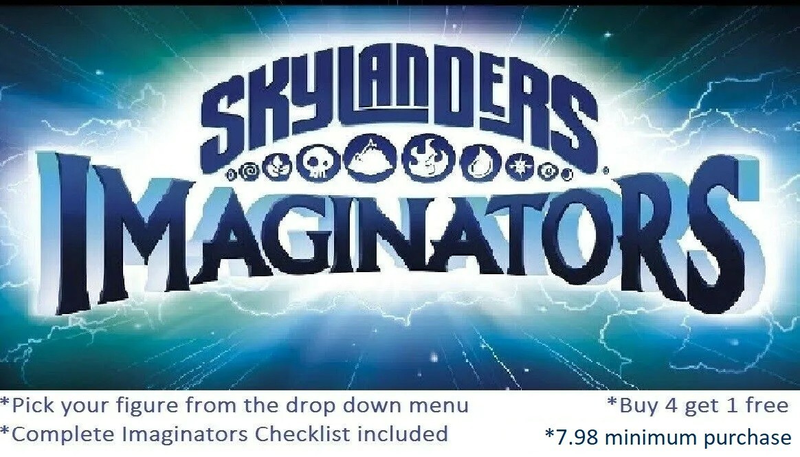 *Buy 4=1Free Skylanders Imaginators Complete UR Set w Checklist*$7.98Minimum👾
