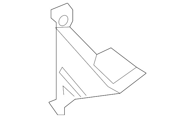 Genuine Ford Radiator Support Bracket GN1Z-8A193-A