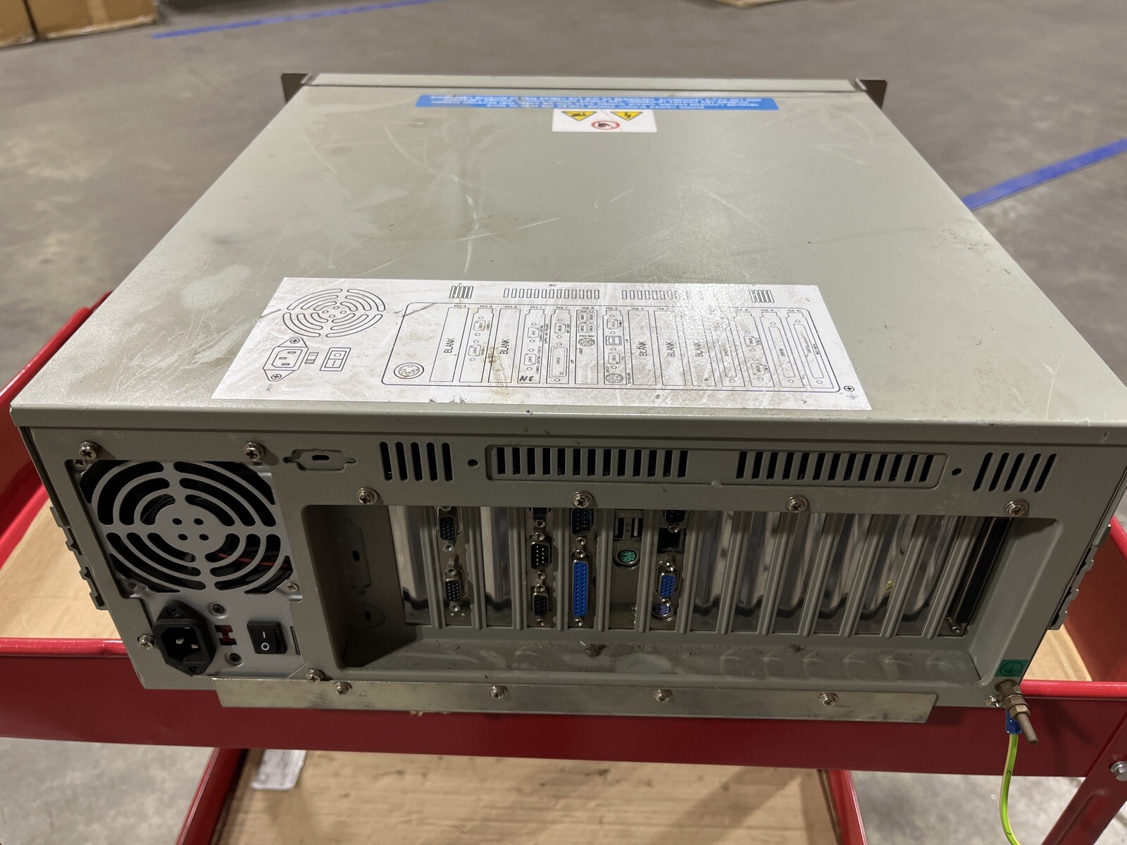 DEK Infinity PC Enclosure IPC-610BP-25ZEA Advantech Industrial Computer 610