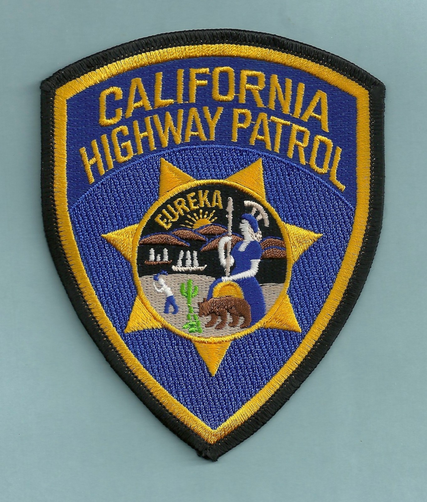 CALIFORNIA HIGHWAY PATROL SHOULDER PATCH
