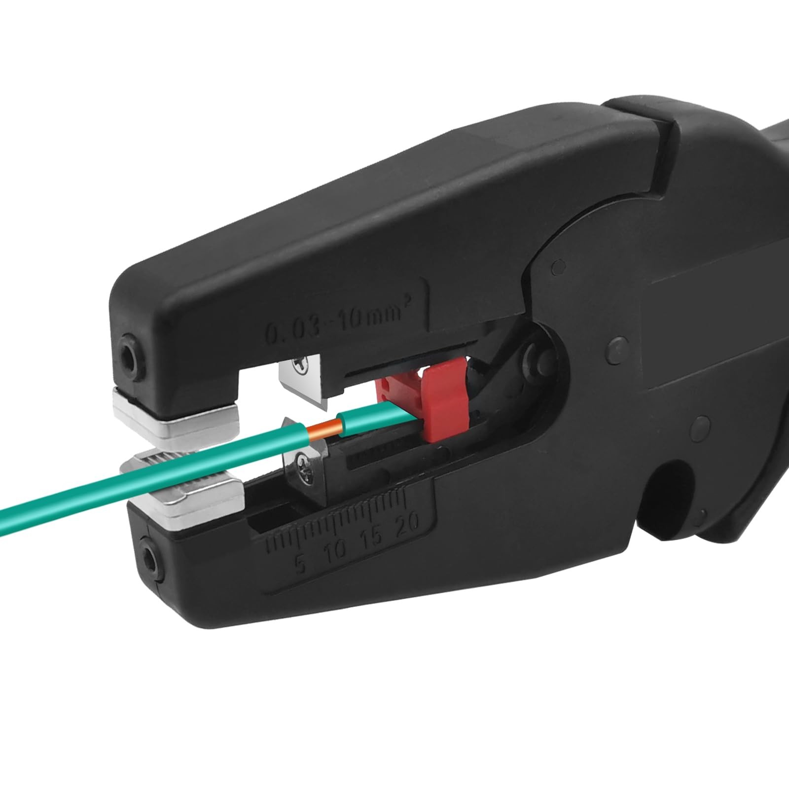 Automatic Wire Stripper/Wire Cutter, 2 in 1 Stripper Tool for 32-7 Black
