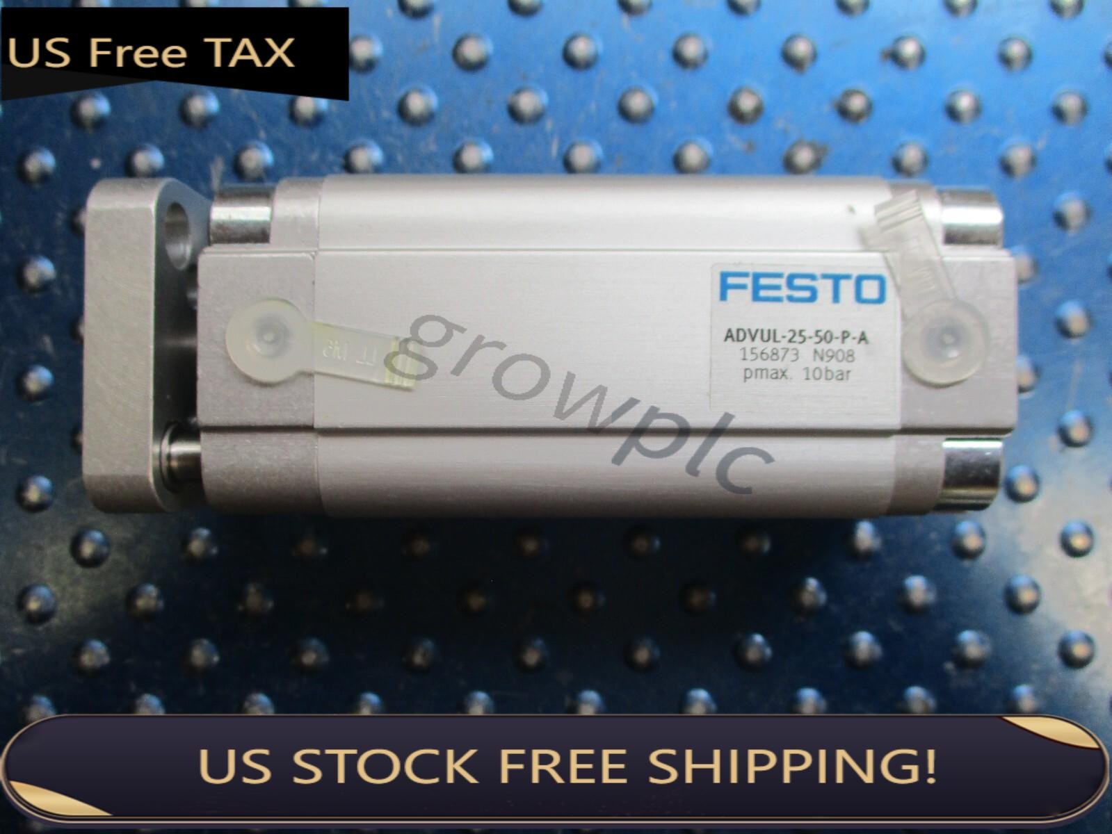 NEW FESTO COMPACT PNEUMATIC CYLINDER ADVUL-25-50-P-A 156873