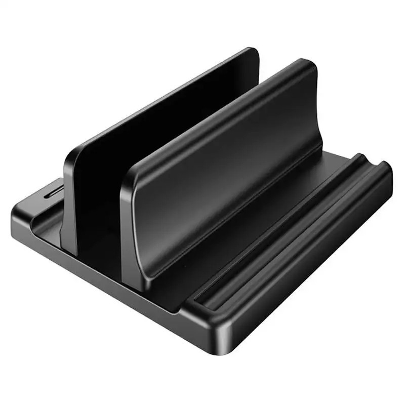 Vertical Laptop Stand Holder -Adjustable ABS Plastic Desktop Management Notebook