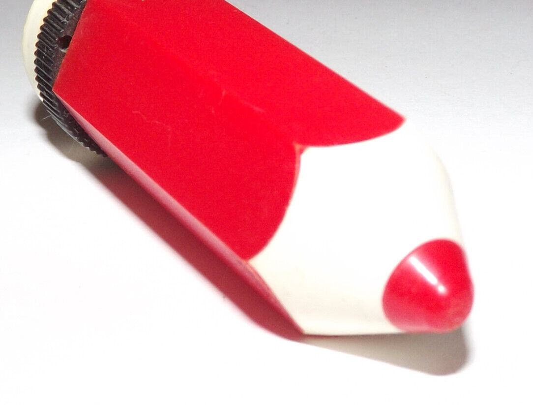 Vintage Pencil Shape Pencil Sharpener Plasic Made In Germany