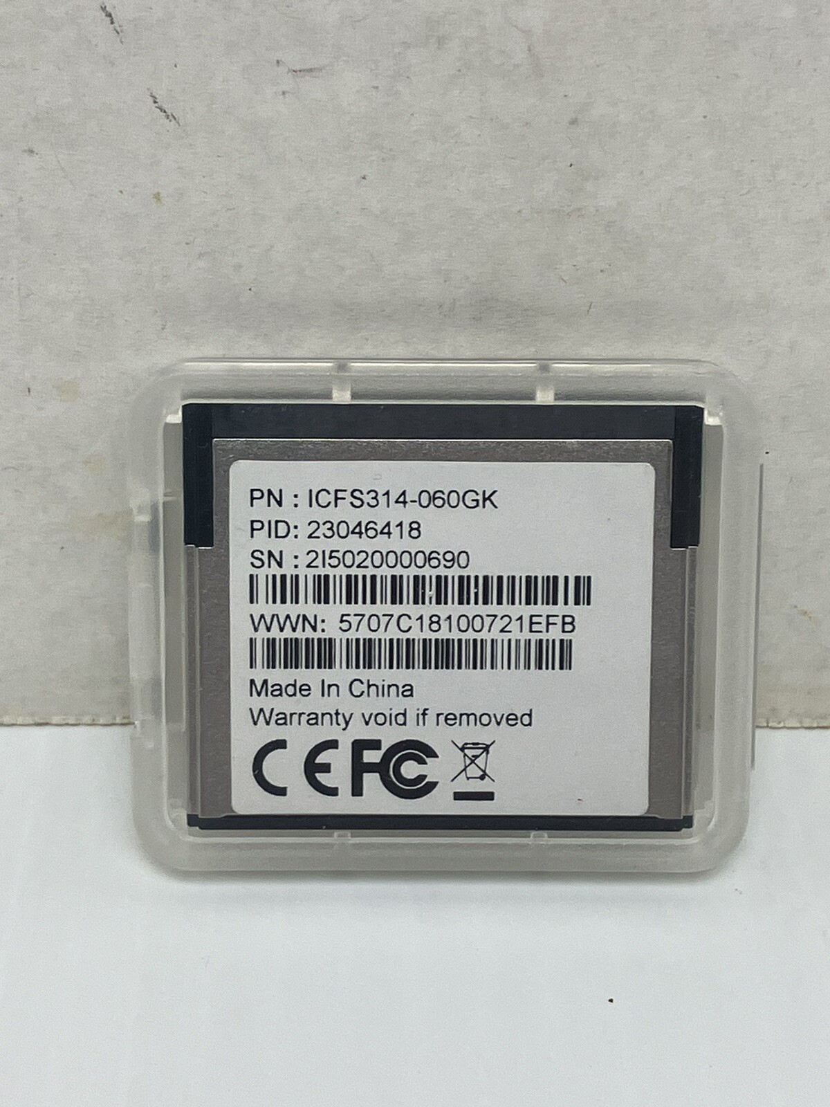 Beckhoff CX2900-0040 60GB CFast Card