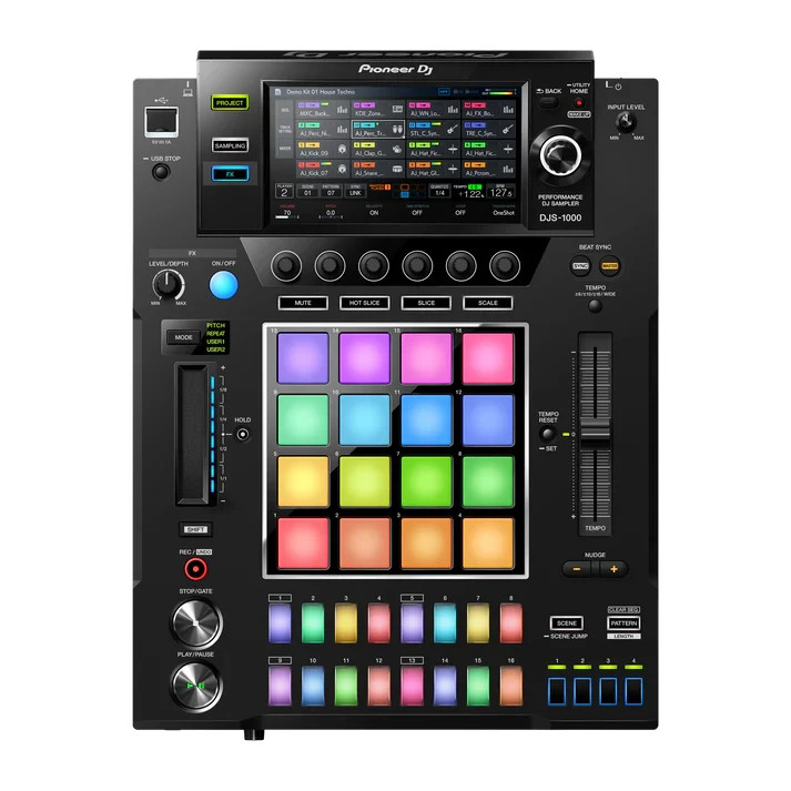Pioneer DJ DJS-1000 - 16 track dynamic Standalone DJ Sampler (Black)