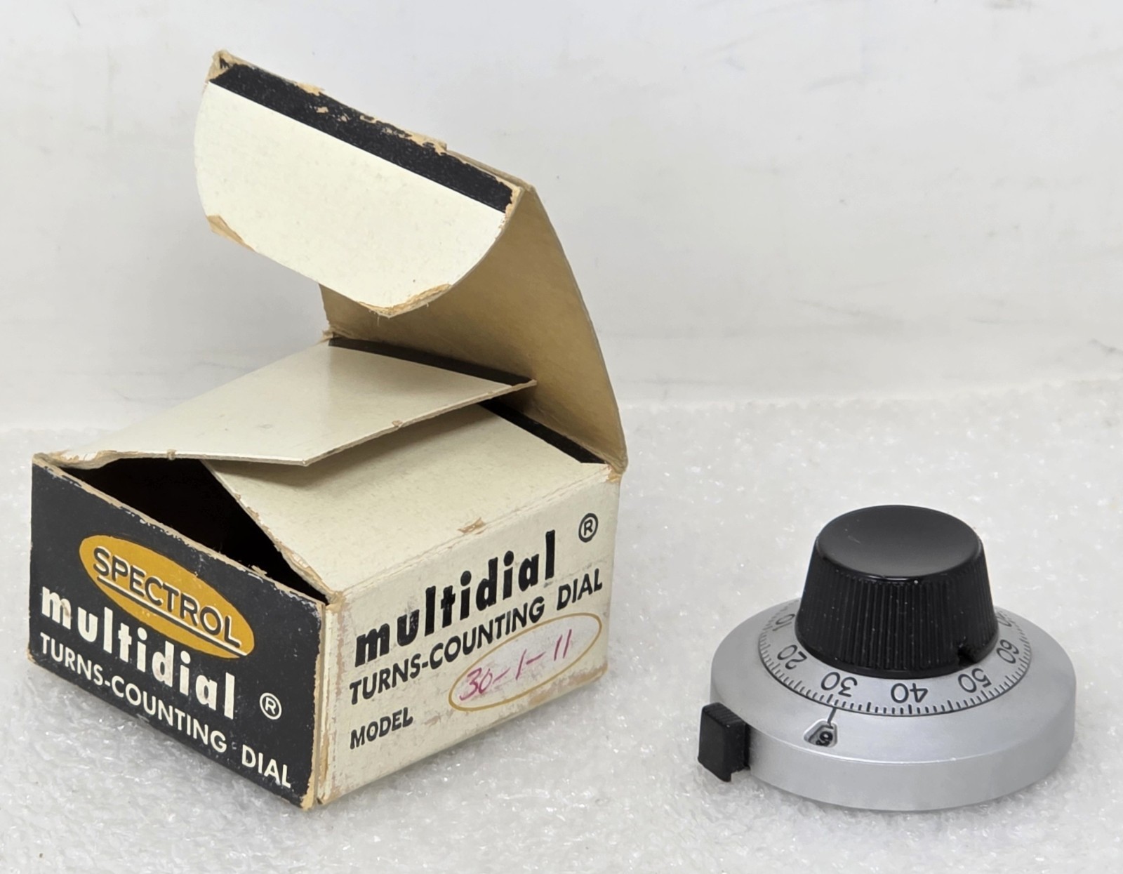 Vintage NOS Spectrol Model 30 Turn-Counting Dial