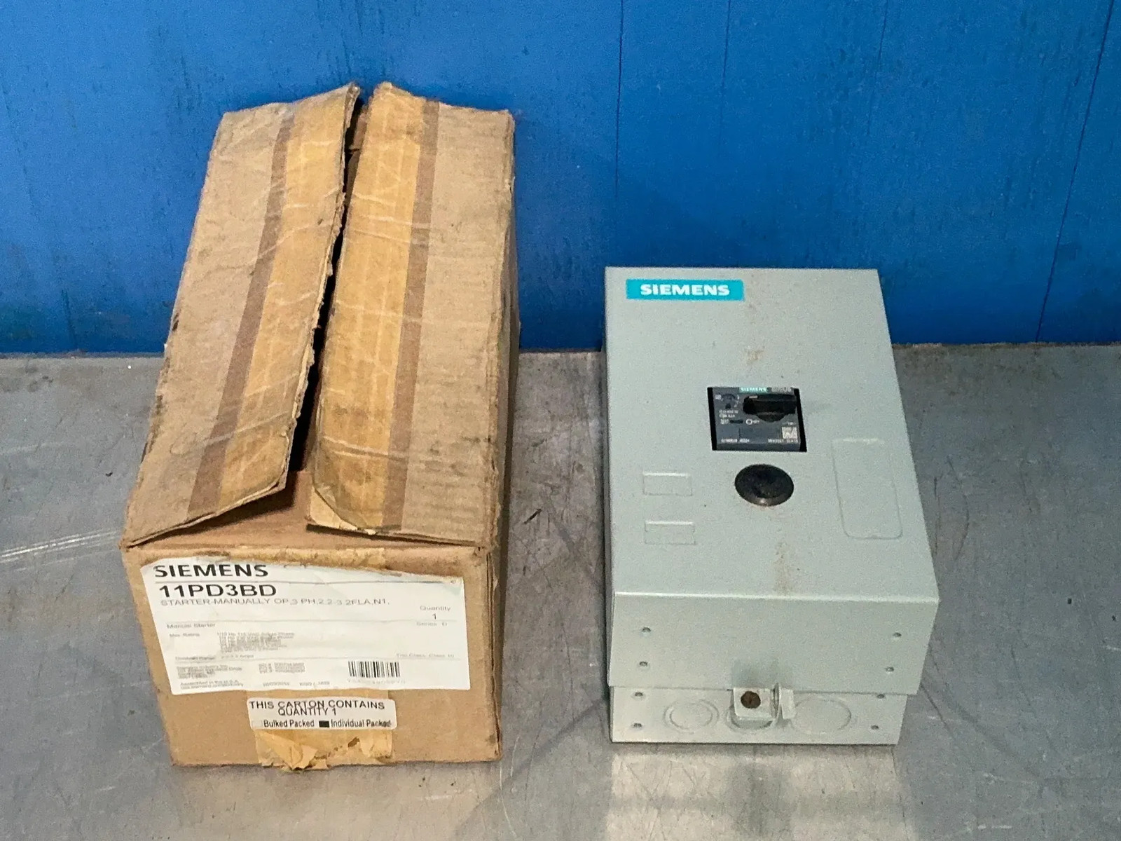 SIEMENS STARTER 11PD3BD