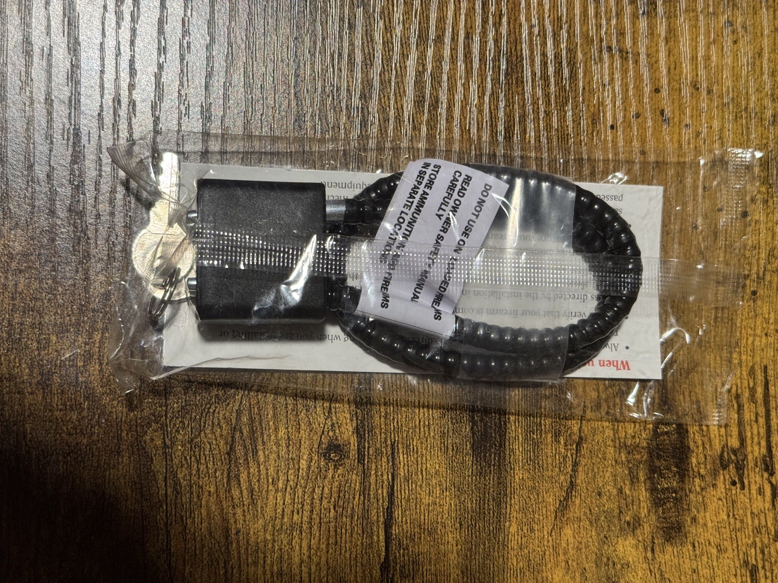 Ruger Cable Lock, Gun Safety, New, R15LC3 4357T
