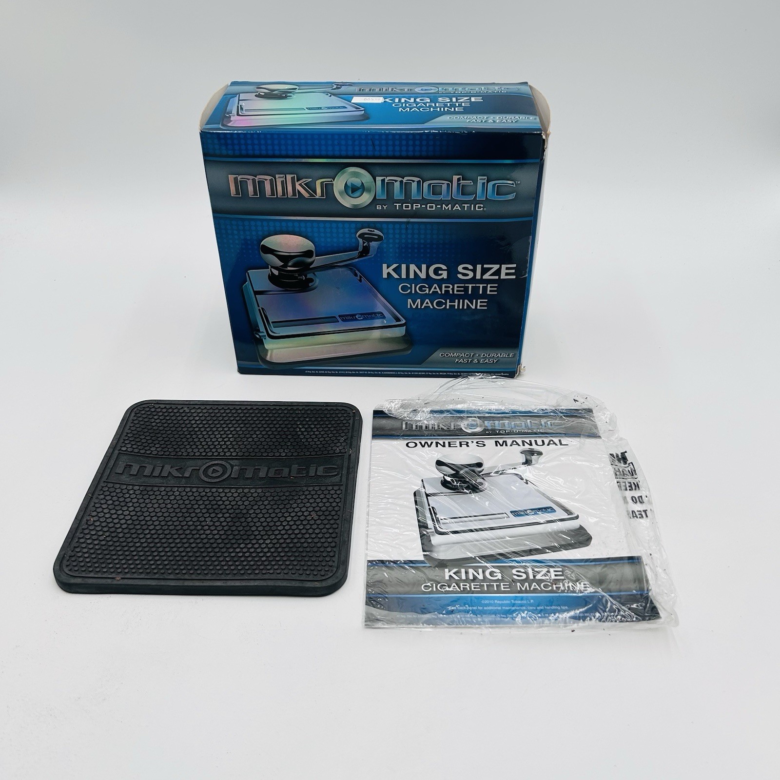 MikrOmatic  TOP-O-Matic Regular Kings Cigarette Maker Making Injector Machine