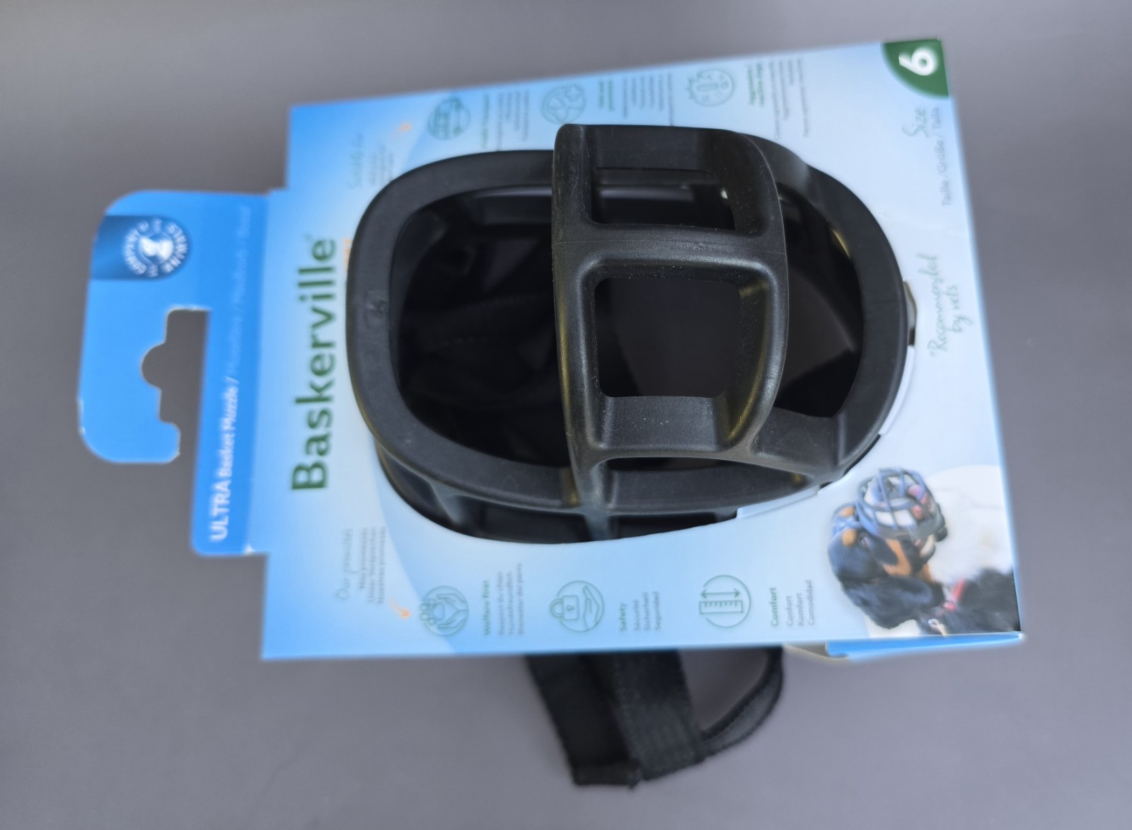 New Baskerville Ultra Dog Muzzle size 6