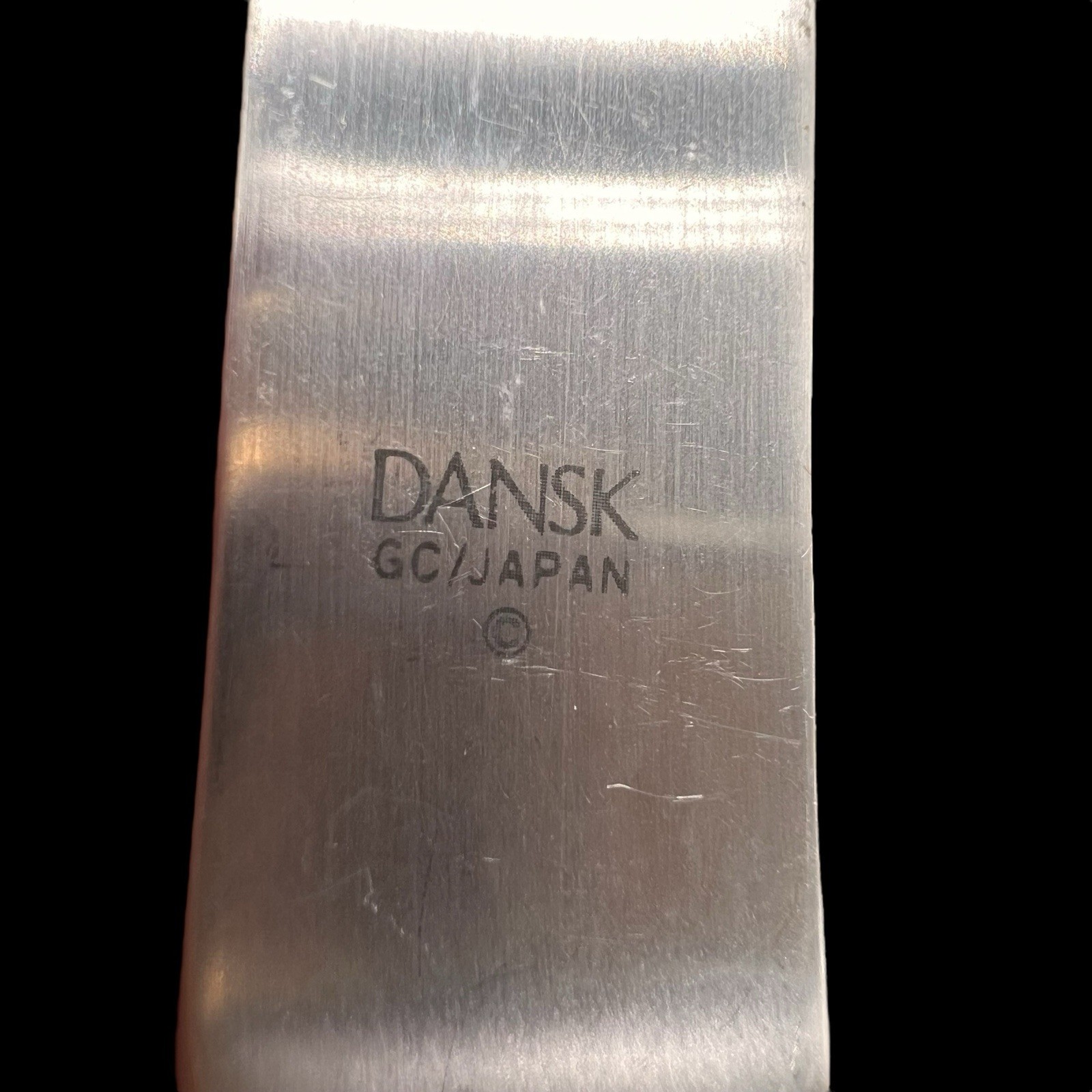 Dansk Thebe Turquoise Dinner Butter French Solid Knife Set 4 As Is