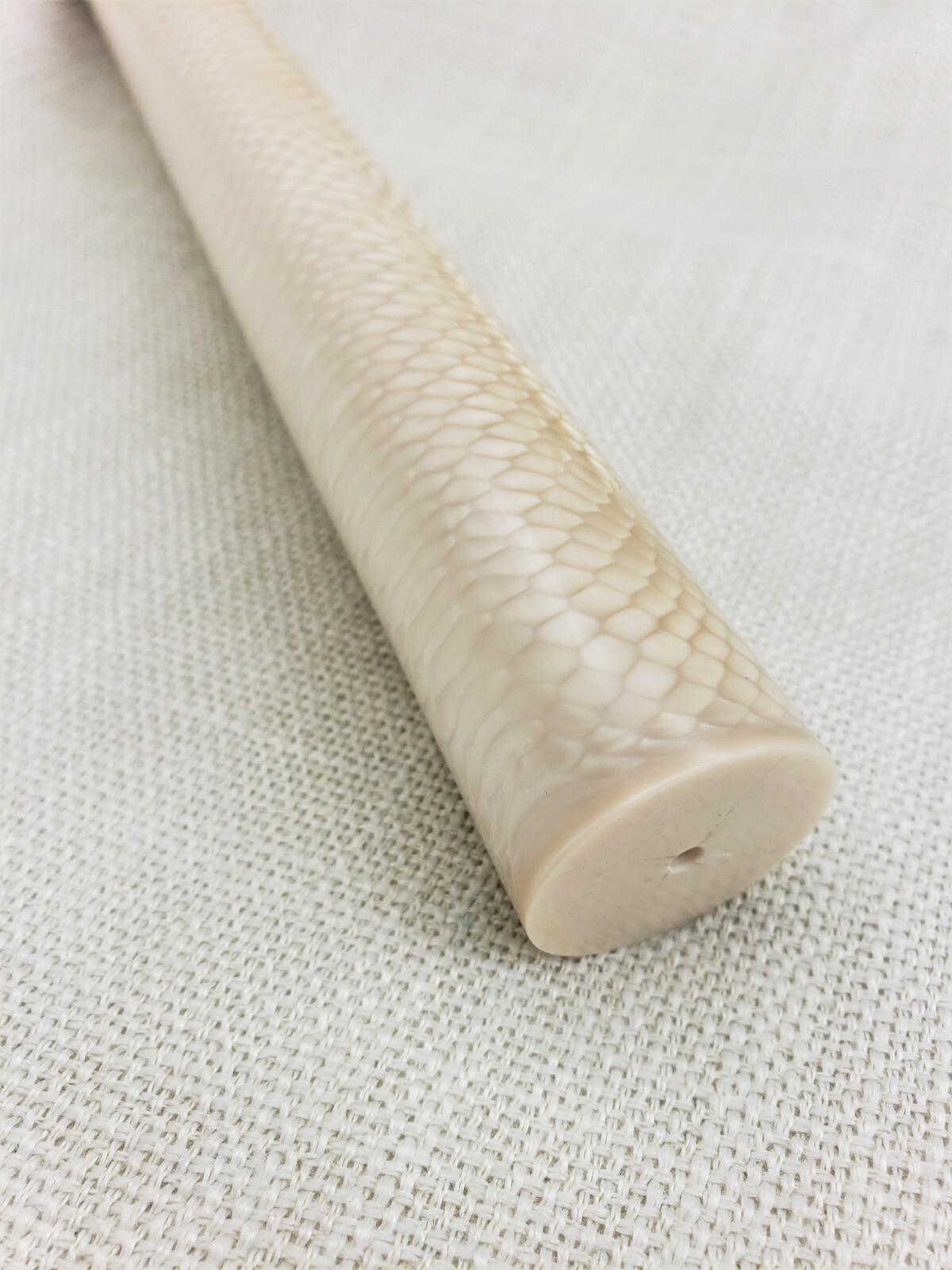 Juma Ivory Snake 1.375' in.Dia. x 12" Rod For Pool Cues, Pipes, Knives- 1pc