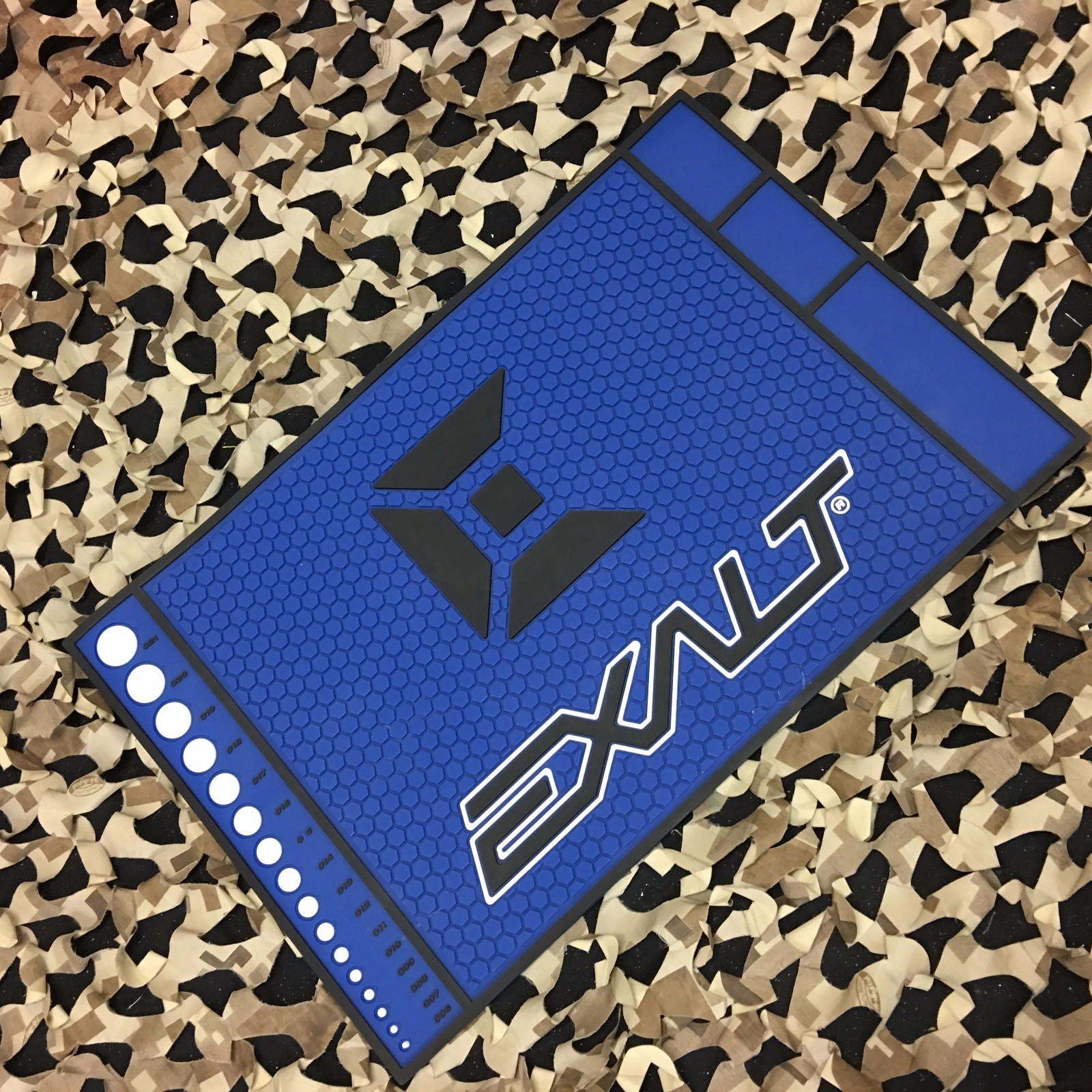 NEW Exalt Marker Maintenance Gun Rebuild HD Rubber Tech Mat - Arctic Blue