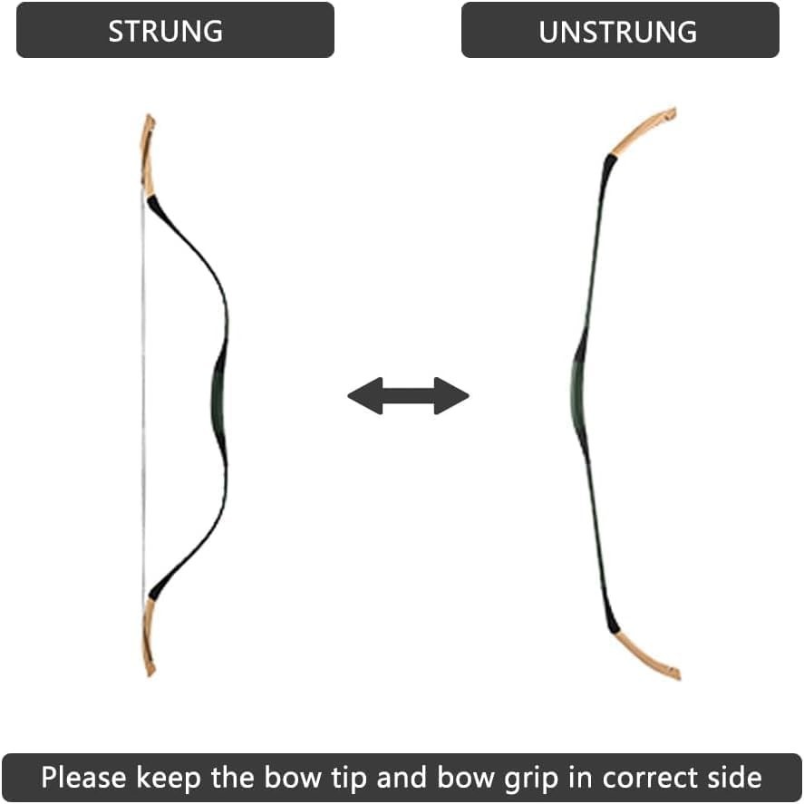Versatile AF 53" Fiberglass Bow - Comfortable Precision for Archery Enthusiasts
