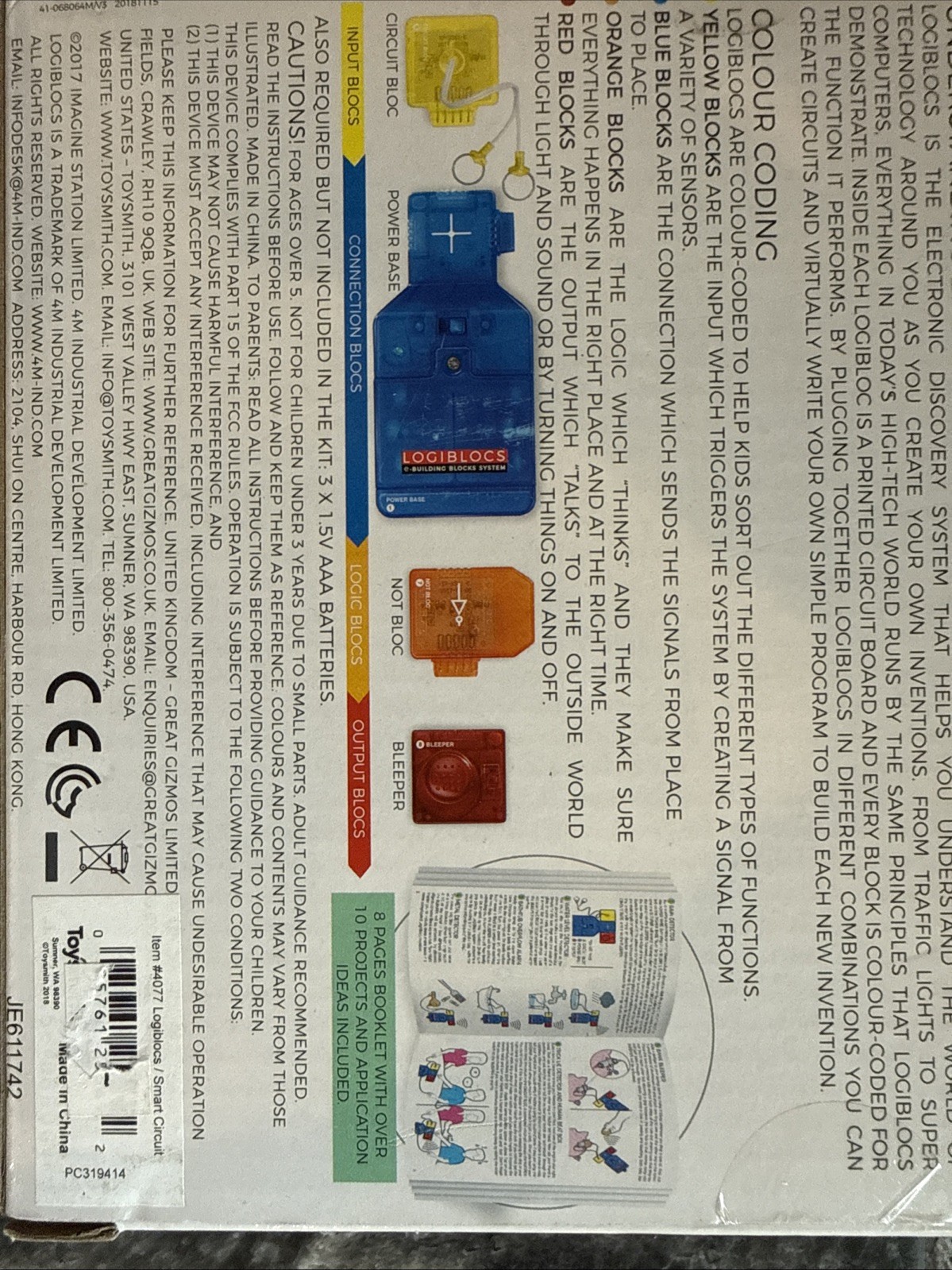 Logiblocs Smart Circuits E-Building Blocks System for Ages 5+