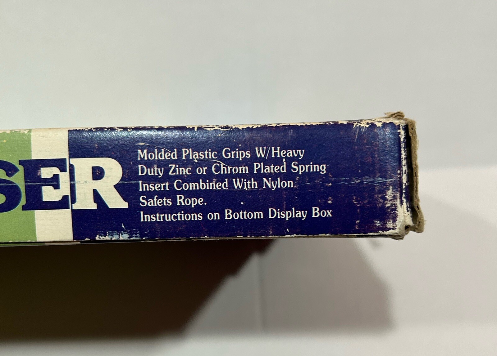 Vtg Pull-Up Rowing Exerciser Spring Action Aerobic Home Exercise *Box Wear *READ