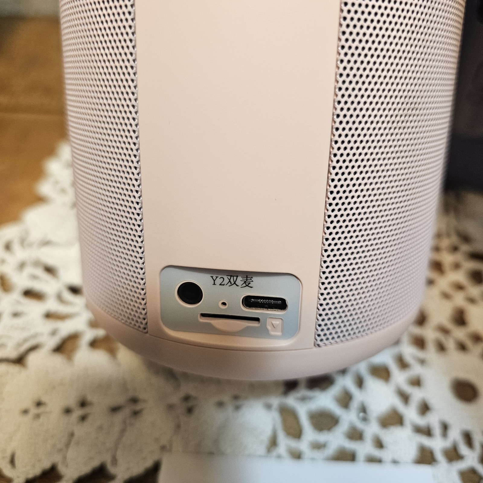 NEW Mini Portable Karaoke Machine Bluetooth Speaker 2 Wireless Mics