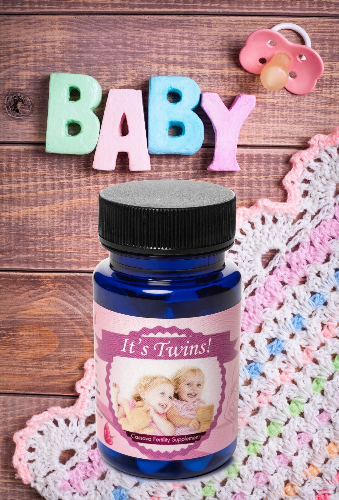 Cassava Fertility Supplement for Twins (1 Month Supply)