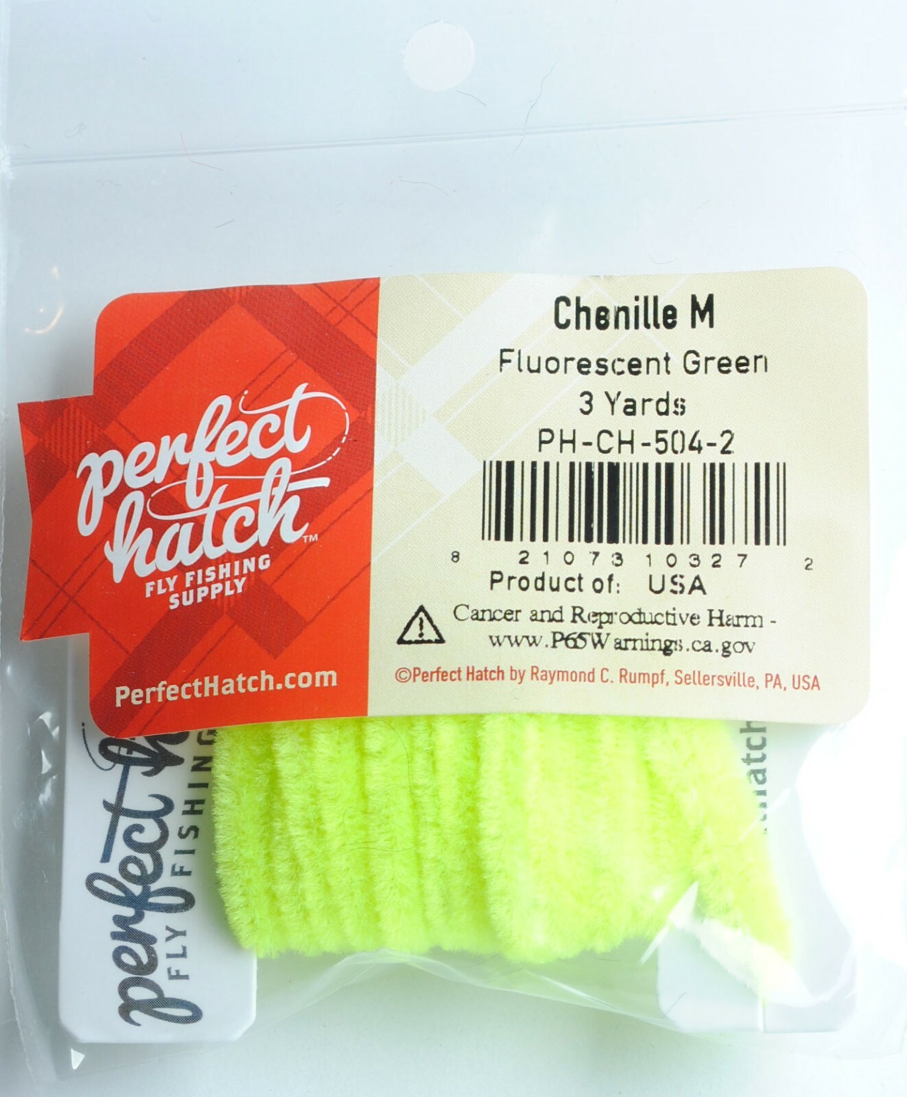 Perfect Hatch Chenille - Medium (Wooly Bugger)