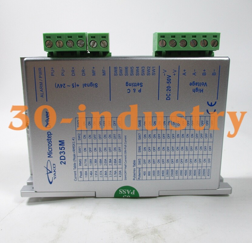 1PCS FOR YAKO Two-phase Stepper Motor Driver 2D35M Microstep Driver 24V 4.2A